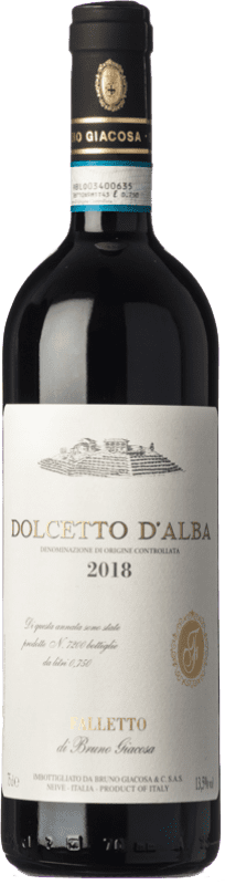 23,95 € 免费送货 | 红酒 Bruno Giacosa Falletto D.O.C.G. Dolcetto d'Alba 皮埃蒙特 意大利 Dolcetto 瓶子 75 cl
