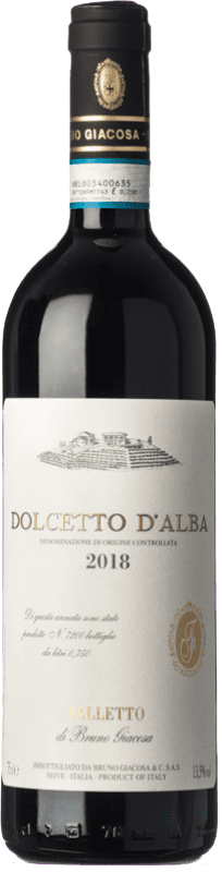 25,95 € Бесплатная доставка | Красное вино Bruno Giacosa Falletto D.O.C.G. Dolcetto d'Alba Пьемонте Италия Dolcetto — Дольчетто Бутылка 75 cl