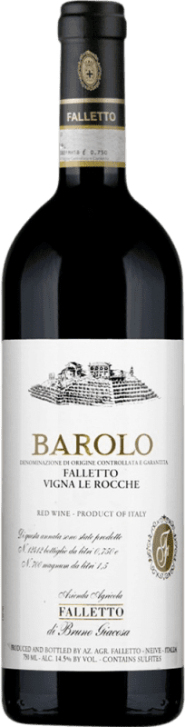 398,95 € Бесплатная доставка | Красное вино Bruno Giacosa Falletto Vigna Le Rocche D.O.C.G. Barolo Пьемонте Италия Nebbiolo — Неббиоло Бутылка 75 cl