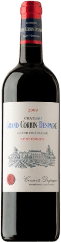 41,95 € Envio grátis | Vinho tinto Château Grand Corbin-Despagne A.O.C. Saint-Émilion Bordeaux França Merlot Garrafa 75 cl