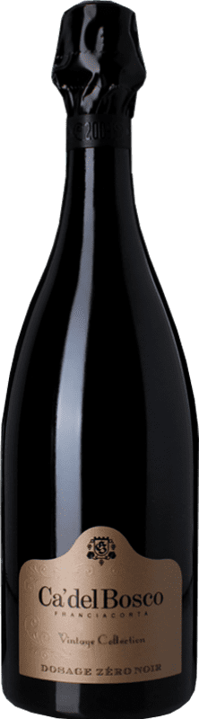 103,95 € Free Shipping | White sparkling Ca' del Bosco Vintage Collection Zéro Brut Nature D.O.C.G. Franciacorta Lombardia Italy Pinot Black Bottle 75 cl