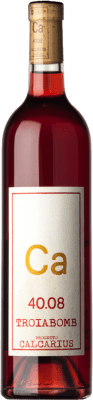 21,95 € Envio grátis | Vinho rosé Calcarius Rosso Troiabomb Jovem I.G.T. Puglia Puglia Itália Nero di Troia, Bombino Garrafa 75 cl