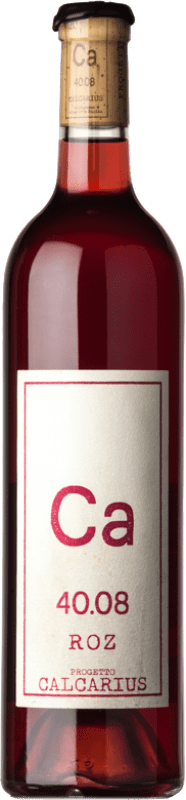 21,95 € Kostenloser Versand | Rosé-Wein Calcarius Rosato Roz I.G.T. Puglia Apulien Italien Nero di Troia, Aleático Flasche 75 cl