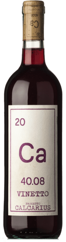 18,95 € Free Shipping | Red wine Calcarius Rosso Vinetto I.G.T. Puglia Puglia Italy Nero di Troia, Aleático Bottle 75 cl