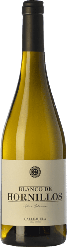 8,95 € Kostenloser Versand | Weißwein Callejuela Hornillos Blanco Spanien Palomino Fino Flasche 75 cl