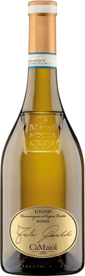 41,95 € Free Shipping | White wine Cà Maiol Fabio Contato Reserve D.O.C. Lugana Lombardia Italy Trebbiano di Lugana Bottle 75 cl