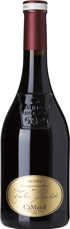 43,95 € Envío gratis | Vino tinto Cà Maiol Fabio Contato Rosso D.O.C. Valtenesi Lombardia Italia Sangiovese, Barbera, Marzemino, Groppello Botella 75 cl