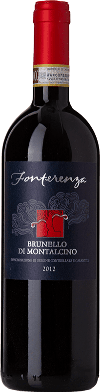122,95 € Envio grátis | Vinho Tinto Campi di Fonterenza D.O.C.G. Brunello di Montalcino Tuscany Itália Sangiovese 75 cl