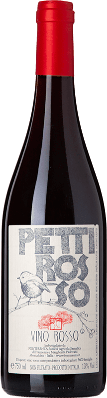 19,95 € Envoi gratuit | Vin Rouge Campi di Fonterenza Pettirosso I.G.T. Toscana Toscane Italie Malvasía — Malvoisie, Sangiovese, Colorino, Canaiolo, Ciliegiolo Bouteille 75 cl