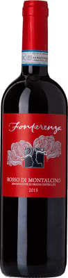 57,95 € Envío gratis | Vino Tinto Campi di Fonterenza D.O.C. Rosso di Montalcino Toscana Italia Sangiovese 75 cl