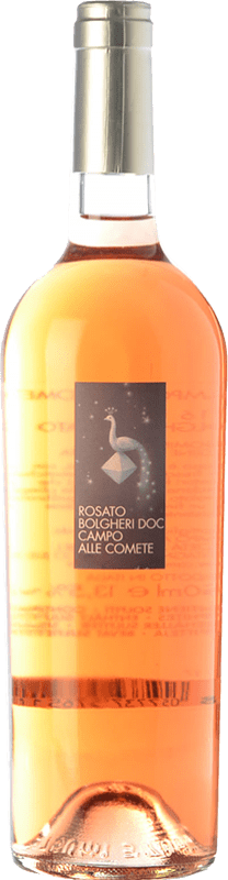 14,95 € Envoi gratuit | Vin Rosé Campo alle Comete D.O.C. Bolgheri Toscane Italie Merlot, Syrah, Cabernet Sauvignon Bouteille 75 cl