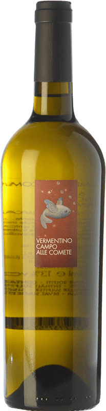 15,95 € Envio grátis | Vinho Branco Campo alle Comete I.G.T. Toscana Tuscany Itália Vermentino 75 cl