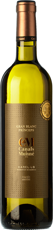 13,95 € Free Shipping | White wine Canals & Munné Gran Blanc Princeps Aged D.O. Penedès Catalonia Spain Xarel·lo Bottle 75 cl