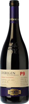 17,95 € 送料無料 | 赤ワイン Can Bas d'Origen P9 オーク D.O. Penedès カタロニア スペイン Cabernet Sauvignon ボトル 75 cl