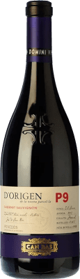 18,95 € Бесплатная доставка | Красное вино Can Bas d'Origen P9 Дуб D.O. Penedès Каталония Испания Cabernet Sauvignon — Каберне Совиньон 75 cl