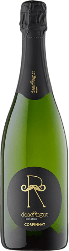 17,95 € Free Shipping | White sparkling Can Descregut Brut Nature Reserve D.O. Cava Spain Macabeo, Xarel·lo, Chardonnay Bottle 75 cl