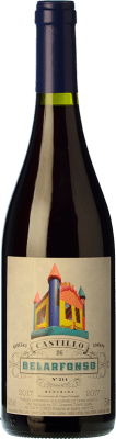 14,95 € Free Shipping | Red wine Canopy Castillo de Belarfonso Oak D.O. Méntrida Spain Grenache Bottle 75 cl
