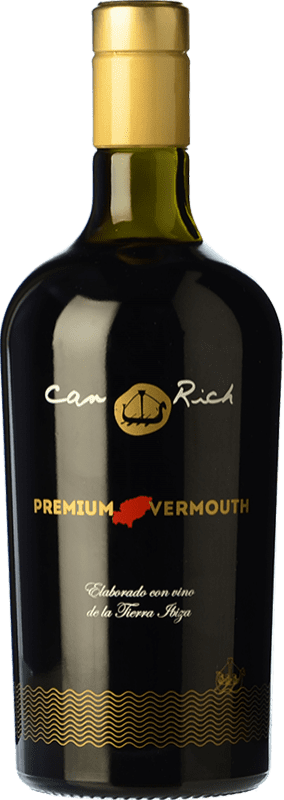 12,95 € Free Shipping | Vermouth Can Rich Premium I.G.P. Vi de la Terra de Ibiza Balearic Islands Spain Bottle 75 cl