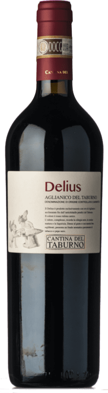 22,95 € Бесплатная доставка | Красное вино Cantina del Taburno Delius D.O.C. Aglianico del Taburno Кампанья Италия Aglianico бутылка 75 cl