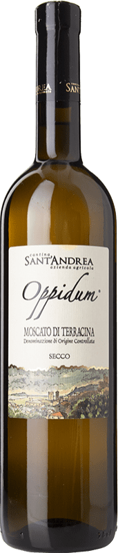11,95 € Бесплатная доставка | Белое вино Sant'Andrea Secco Oppidum D.O.C. Moscato di Terracina Лацио Италия Muscat бутылка 75 cl