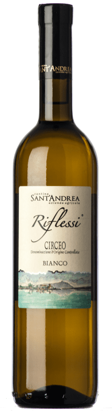 14,95 € 送料無料 | 白ワイン Sant'Andrea Riflessi D.O.C. Circeo ラツィオ イタリア Malvasia — マルヴァジア, Trebbiano — トレッビアーノ 75 cl