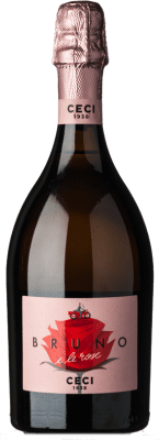 11,95 € 免费送货 | 玫瑰气泡酒 Ceci Rosé Bruno e le Rose 香槟 I.G.T. Emilia Romagna 艾米利亚 - 罗马涅 意大利 Lambrusco 瓶子 75 cl