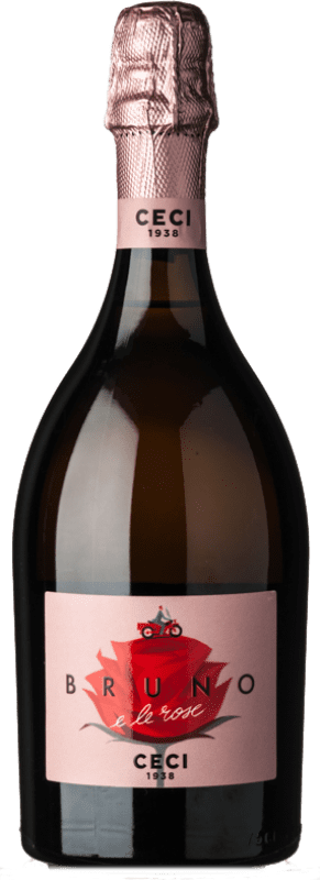 11,95 € Envio grátis | Espumante Rosé Ceci Bruno e Le Rose Brut — Bruto Rosé I.G.T. Emilia Romagna Emília-Romanha Itália Lambrusco Garrafa 75 cl