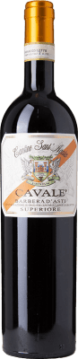 26,95 € Envío gratis | Vino Tinto Sant'Agata Cavalè Superiore — Superior D.O.C. Barbera d'Asti Piemonte Italia Barbera 75 cl