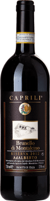 88,95 € Бесплатная доставка | Красное вино Caprili AdAlberto Резерв D.O.C.G. Brunello di Montalcino Тоскана Италия Sangiovese бутылка 75 cl