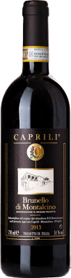 51,95 € Spedizione Gratuita | Vino rosso Caprili D.O.C.G. Brunello di Montalcino Toscana Italia Sangiovese Bottiglia 75 cl