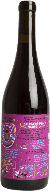 16,95 € Envío gratis | Vino tinto Amor per la Terra La Vinya d'en Tomàs D.O. Empordà Cataluña España Garnacha Tintorera, Moscatel Botella 75 cl