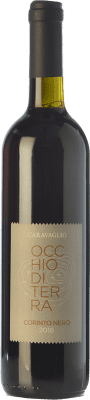 23,95 € Free Shipping | Red wine Caravaglio Occhio di Terra I.G.T. Salina Sicily Italy Corinto Bottle 75 cl