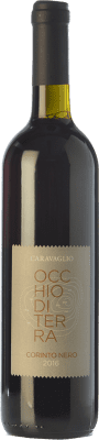 24,95 € Envío gratis | Vino tinto Caravaglio Occhio di Terra I.G.T. Salina Sicilia Italia Corinto Ecológico Botella 75 cl