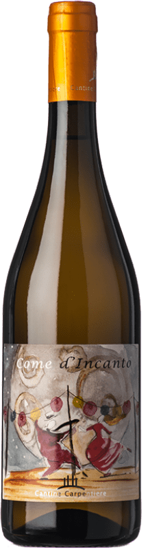 11,95 € Free Shipping | White wine Carpentiere Bianco Come d'Incanto I.G.T. Puglia Puglia Italy Nero di Troia Bottle 75 cl