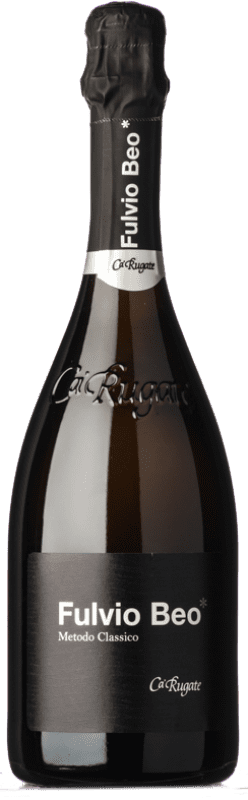 19,95 € Kostenloser Versand | Weißer Sekt Cà Rugate Fulvio Beo Brut — Herb Klassisch I.G.T. Veneto Venetien Italien Garganega Flasche 75 cl