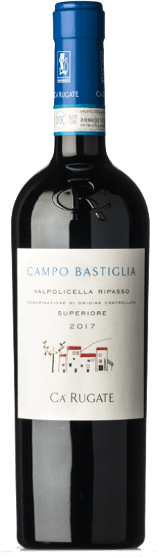 19,95 € Free Shipping | Red wine Cà Rugate Campo Bastiglia Superiore D.O.C. Valpolicella Ripasso Veneto Italy Corvina, Rondinella, Corvinone Bottle 75 cl