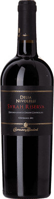 27,95 € Free Shipping | Red wine Caruso e Minini Delia Nivolelli Reserve D.O.C. Sicilia Sicily Italy Syrah Bottle 75 cl