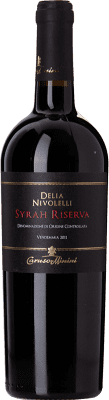 28,95 € Envio grátis | Vinho Tinto Caruso e Minini Delia Nivolelli Reserva D.O.C. Sicilia Sicília Itália Syrah 75 cl