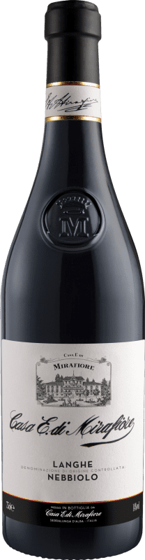 42,95 € Free Shipping | Red Wine Casa di Mirafiore D.O.C. Langhe Piemonte Italy Nebbiolo 75 cl