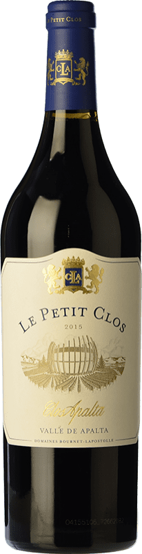 42,95 € Free Shipping | Red wine Lapostolle Le Petit Clos Aged D.O. Apalta Colchagua Valley Chile Merlot, Cabernet Sauvignon, Petit Verdot, Carmenère Bottle 75 cl