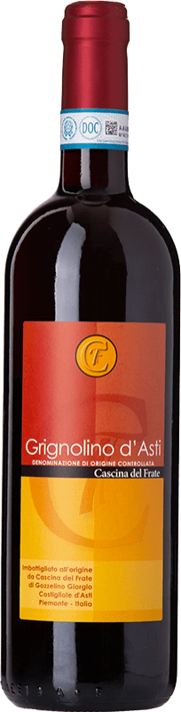 9,95 € Бесплатная доставка | Красное вино Cascina del Frate D.O.C. Grignolino d'Asti Пьемонте Италия Grignolino бутылка 75 cl