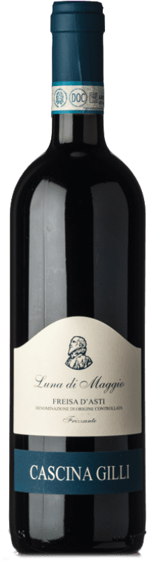 10,95 € Spedizione Gratuita | Spumante rosso Gilli Frizzante Luna di Maggio D.O.C. Freisa d'Asti Piemonte Italia Freisa Bottiglia 75 cl