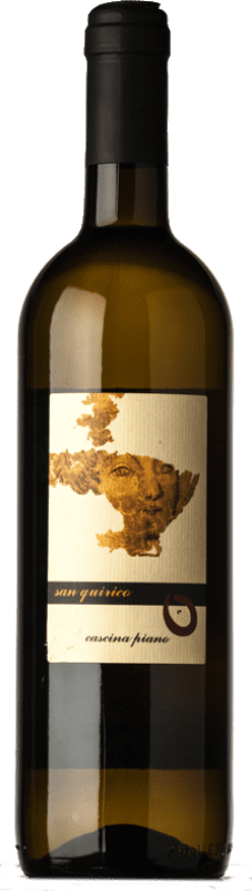 14,95 € Free Shipping | White wine Piano San Quirico I.G.T. Ronchi Varesini Lombardia Italy Trebbiano, Chardonnay Bottle 75 cl