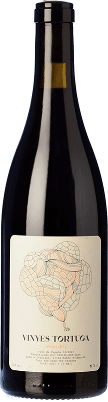 24,95 € Kostenloser Versand | Rotwein Vinyes Tortuga Hunky Dory D.O. Empordà Katalonien Spanien Grenache Tintorera Flasche 75 cl