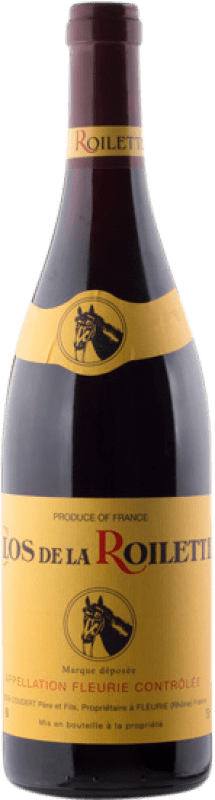 24,95 € Free Shipping | Red wine Clos de la Roilette A.O.C. Fleurie Beaujolais France Gamay Bottle 75 cl