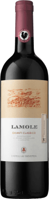 28,95 € Envío gratis | Vino Tinto Castelli del Grevepesa Lamole Classico — Clásico, Selezione — Selección D.O.C.G. Chianti Toscana Italia Sangiovese 75 cl