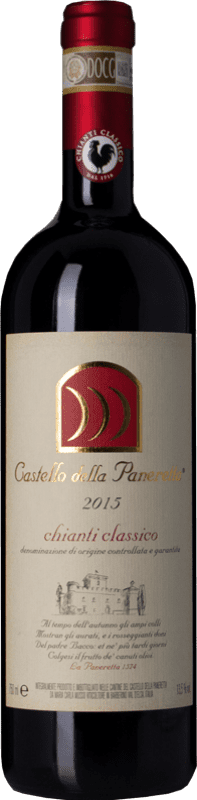 18,95 € Kostenloser Versand | Rotwein Castello della Paneretta D.O.C.G. Chianti Classico Toskana Italien Sangiovese, Colorino, Canaiolo Flasche 75 cl
