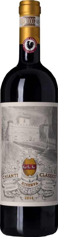 25,95 € Envío gratis | Vino Tinto Castello della Paneretta Classico — Clásico Reserva D.O.C.G. Chianti Toscana Italia Sangiovese, Canaiolo 75 cl
