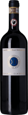 36,95 € 免费送货 | 红酒 Castello della Paneretta Torre a Destra D.O.C.G. Chianti Classico 托斯卡纳 意大利 Sangiovese 瓶子 75 cl