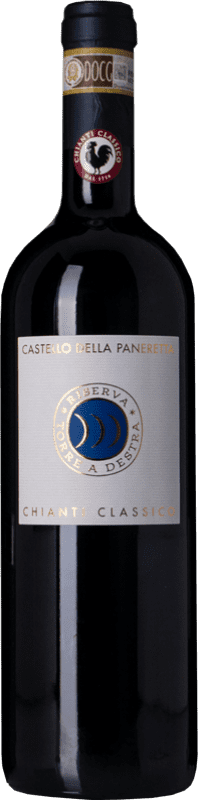 37,95 € 免费送货 | 红酒 Castello della Paneretta Torre a Destra D.O.C.G. Chianti 托斯卡纳 意大利 Sangiovese 瓶子 75 cl